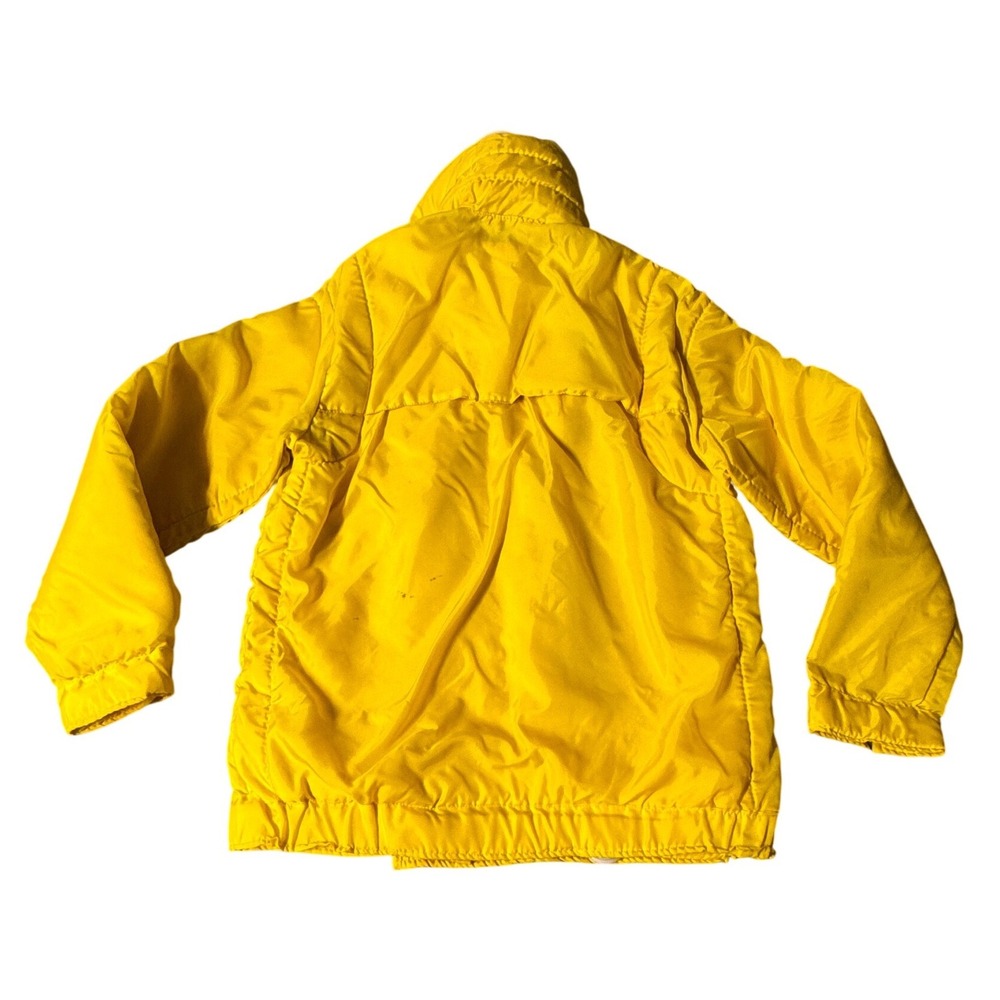 Almarin Canada PFD Flotation Jacket Yellow Nautical Safety Coat Whistle L Vntg - Picture 2 of 15